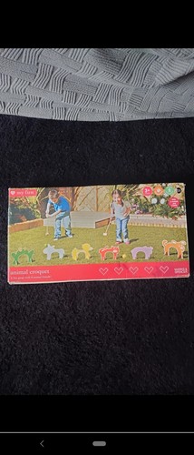 Children animal croquet set - animal,