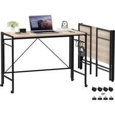110cm Wood Folding Desk on