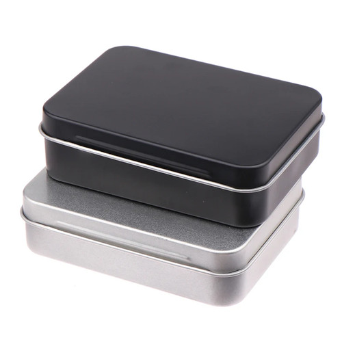 Small metal tin - small,