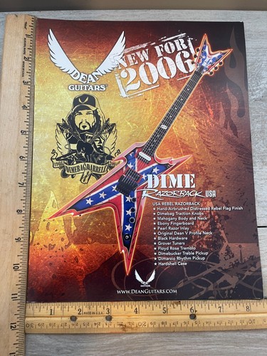 Dean guitars 2006 dimebag - guitars,