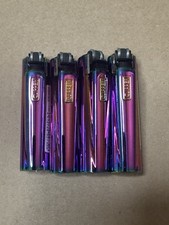 4 x RAINBOW MINI METAL CLIPPER