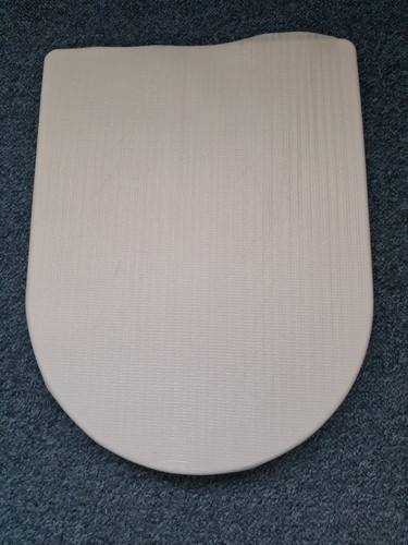 Home shaped toilet seat - d-shaped,