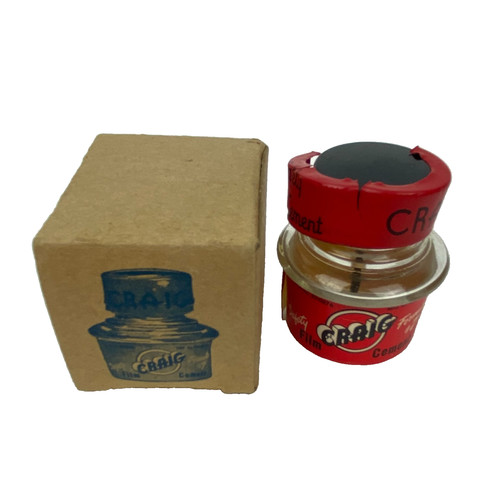 Vintage craig film cement - vintage,