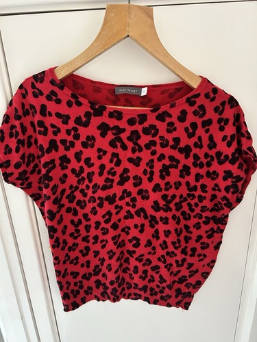Mint velvet jumper size - velvet, red
