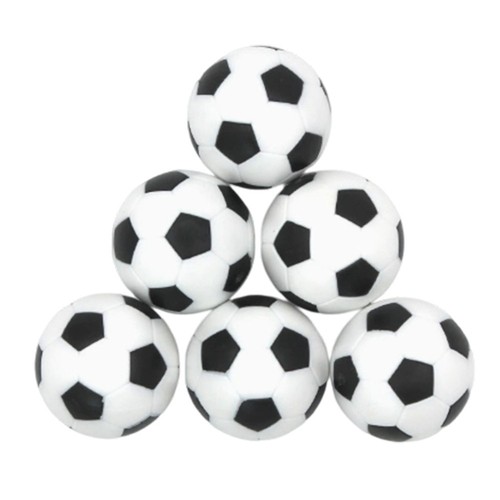 Plastic tabletop soccer balls - plastic,
