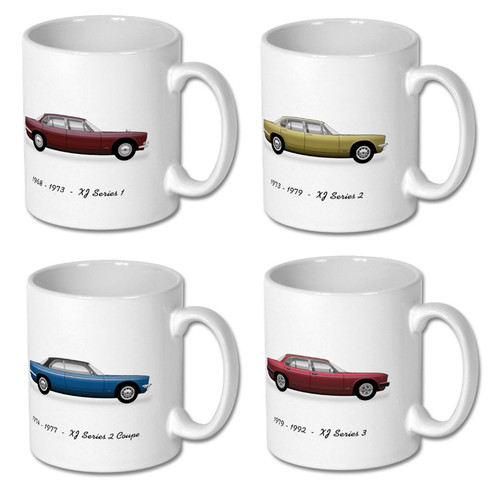 Mug jaguar xj6 - -, (various
