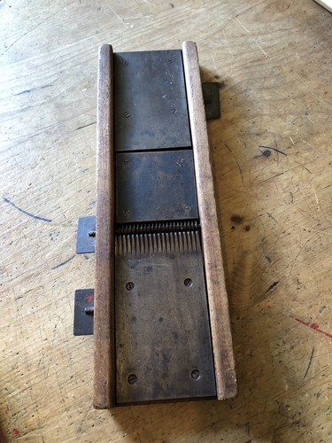 Antique french wooden steel - antique,