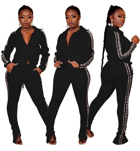 New black leopard trim - black/leopard,