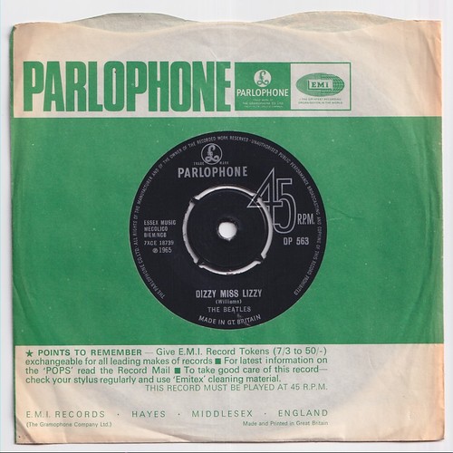 The beatles dizzy miss - beatles, *