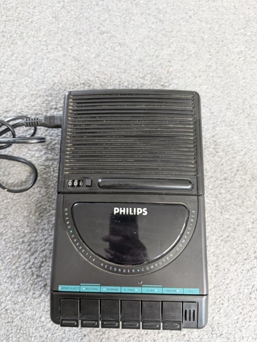 Philips cassette recorder - cassette,