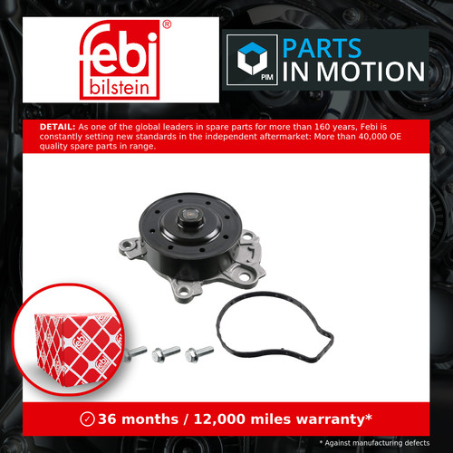 Water pump fits toyota - water, avensis