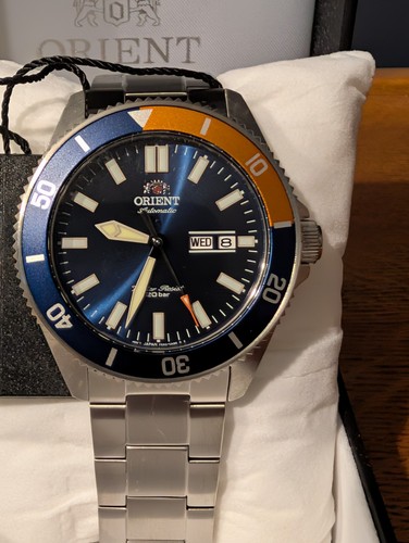Orient sports automatic blue - orient,