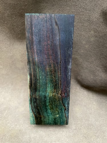 Stabilised wood apple spalted - stabilised,