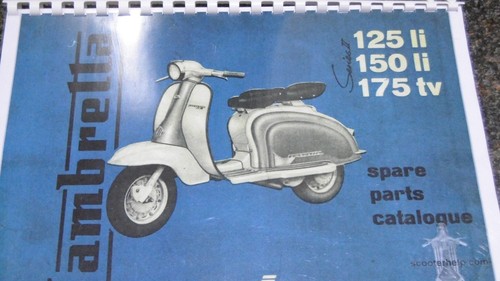 Lambretta series parts list - 2,
