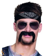 Stick black biker - on,