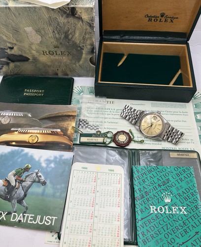 Rolex 16014 datejust 1985 - rolex,