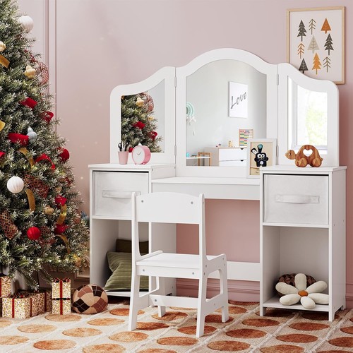 Kids vanity table set - kids, dressing