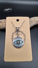Evil eye sparkly - charm, pendant