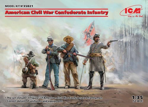 Icm 35021 american civil war - american,