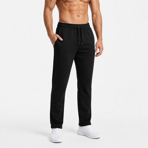 Mens open hem - fleece, joggers