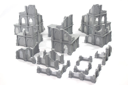 Ruined building mega - mega,