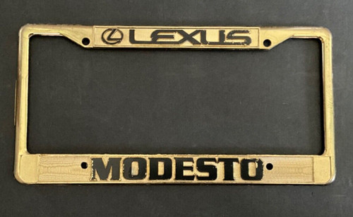 Modesto lexus license plate - lexus,