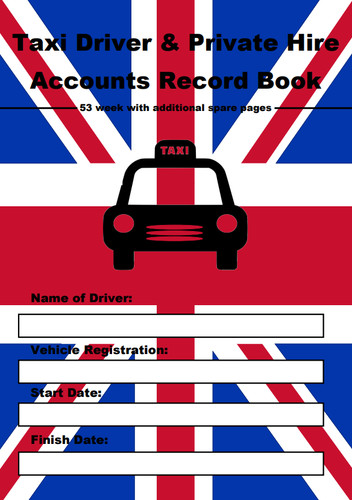 Union jack taxi driver - union,