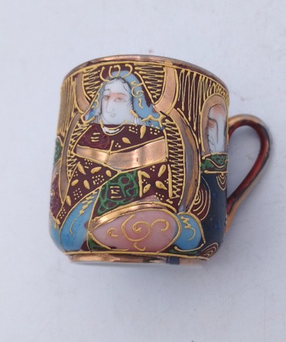 Japanese satsuma hand painted - satsuma,