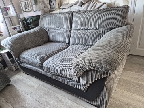 Dfs gray zana seater - dfs, sofa