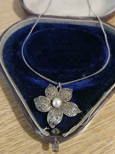 Silver saltwater pearl and - saltwater,