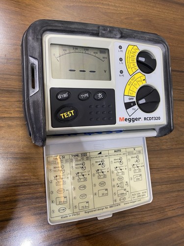 Megger rcdt320 rcd tester no - rcd, (no