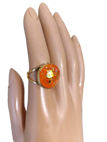 Opal ring mexican fire - mexican,