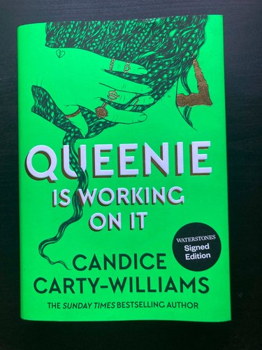 Signed queenie working on - signed,