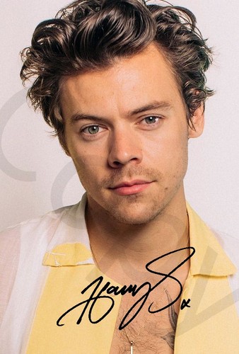 Harry styles signed autograph - styles,