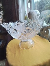 Large vintage clear frosted - large,
