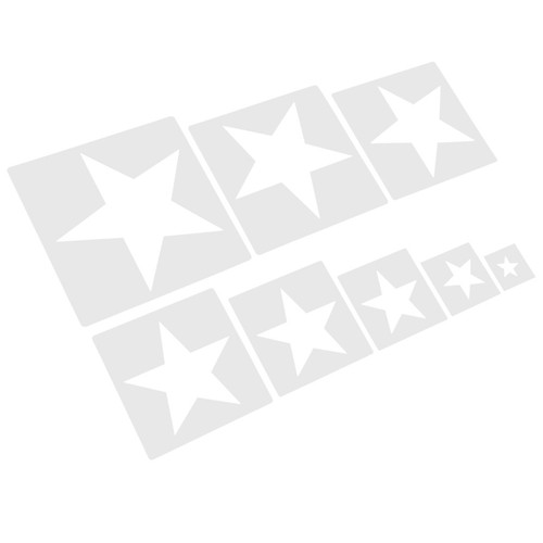 Pcs scrapbook stencils wall - 8,