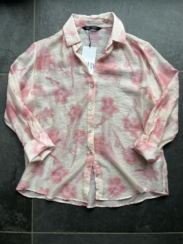 Zara pink floral print - floral,
