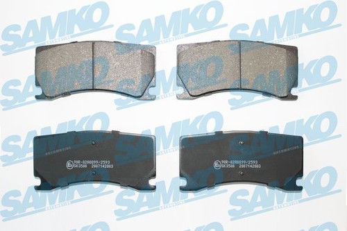 New brake pad set disc - set,,
