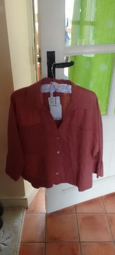 Zara ladies jacket linen - zara,
