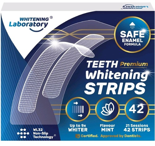 Premium teeth whitening strips - teeth,