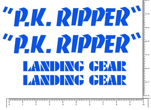 Ripper die cut - 10", sticker
