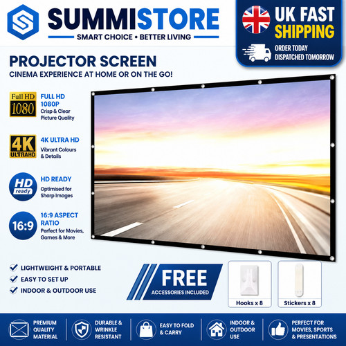 150 projector screen hd - screen,
