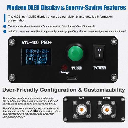 Automatic antenna tuner 96in - tuner, 0.96in