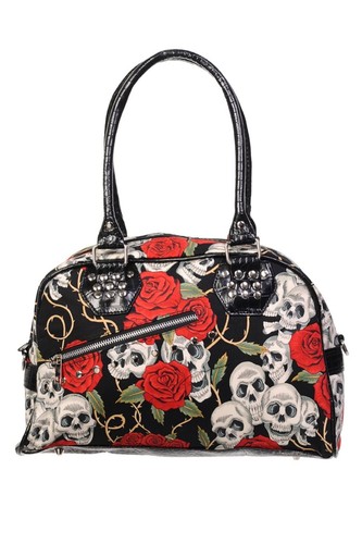 Women sugar skull roses - women's,