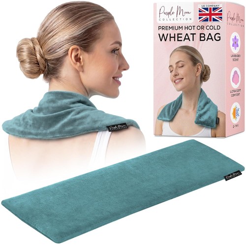 Microwaveable pad green blue - microwaveable, green/blue