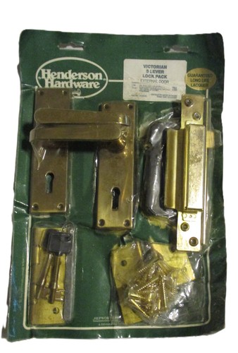 Victorian lever lock pack - victorian,