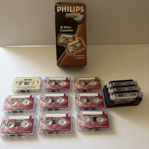 Philips mini cassettes x11 - mini,