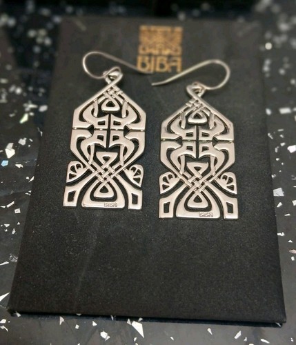 Biba silver logo iconic large - silver,