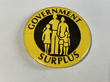Vintage government surplus pin - government,