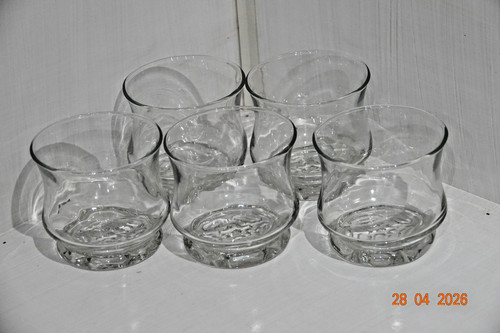 Glass trifle dishes